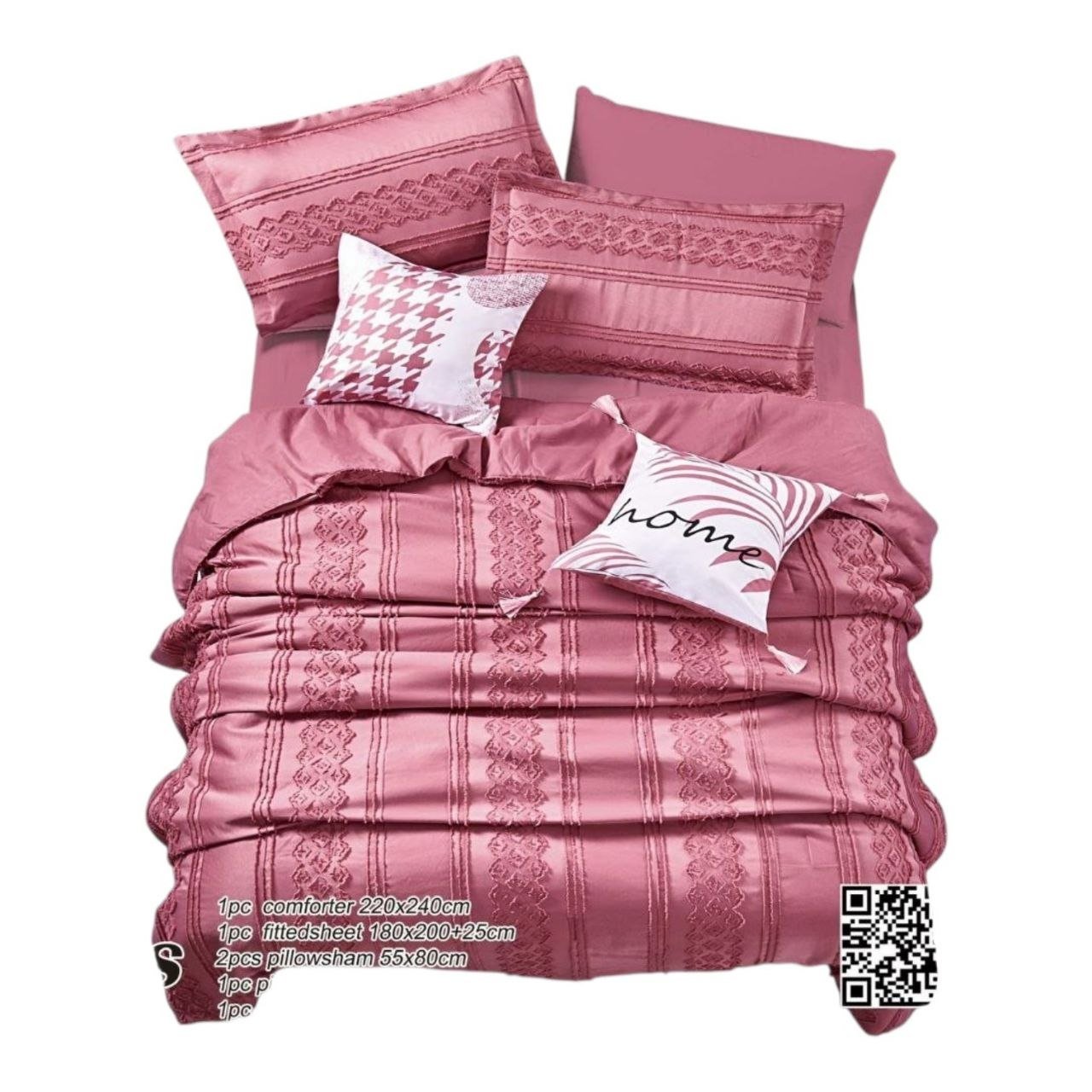 مقرنصة قطني بوهيمي 6 قطع Home